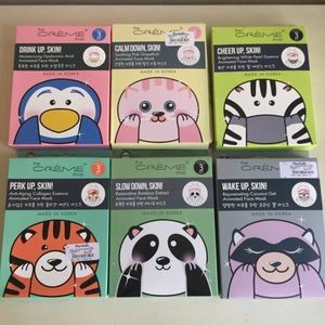 The Creme Shop animal mask bundle